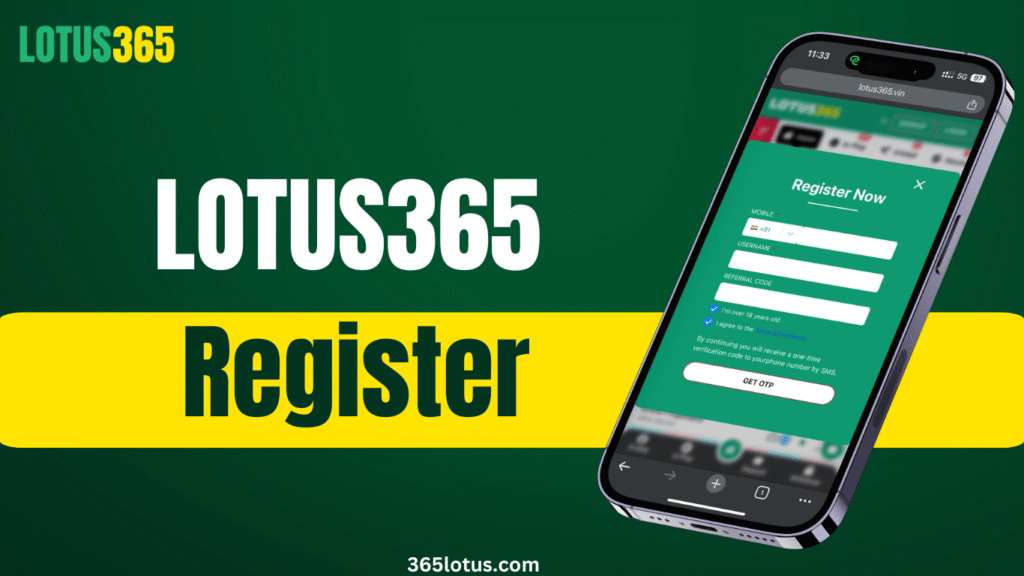 lotus365 Register