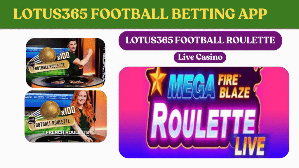 Football betting options on Lotus365 App with live match updates and betting odds