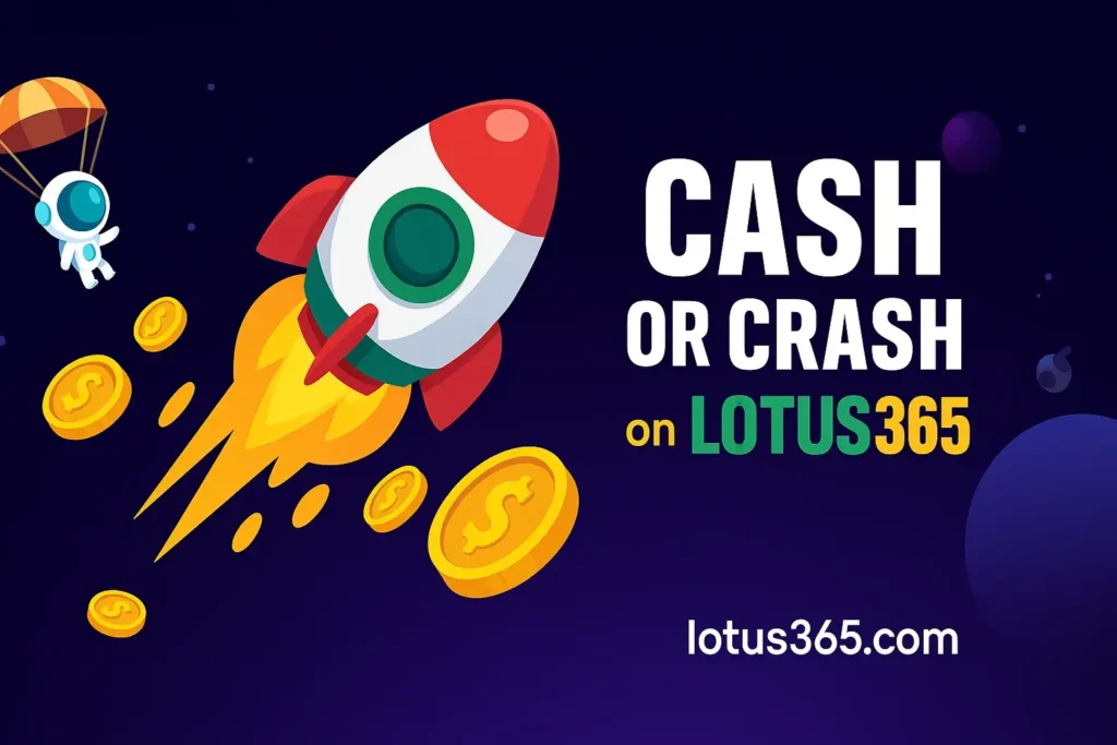 Lotus365 Win Cash or Crash Live Casino 2025: The Best Way to Bet