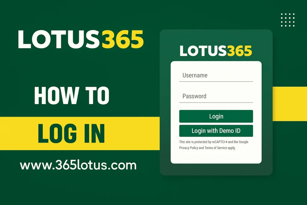 Lotus365 Sign up