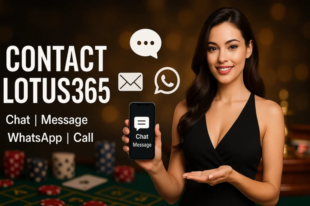 Lotus365 Contact