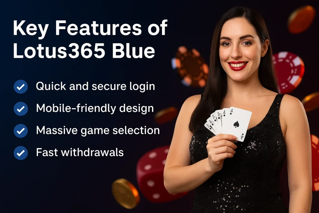 Log in to lotus365 and get many features