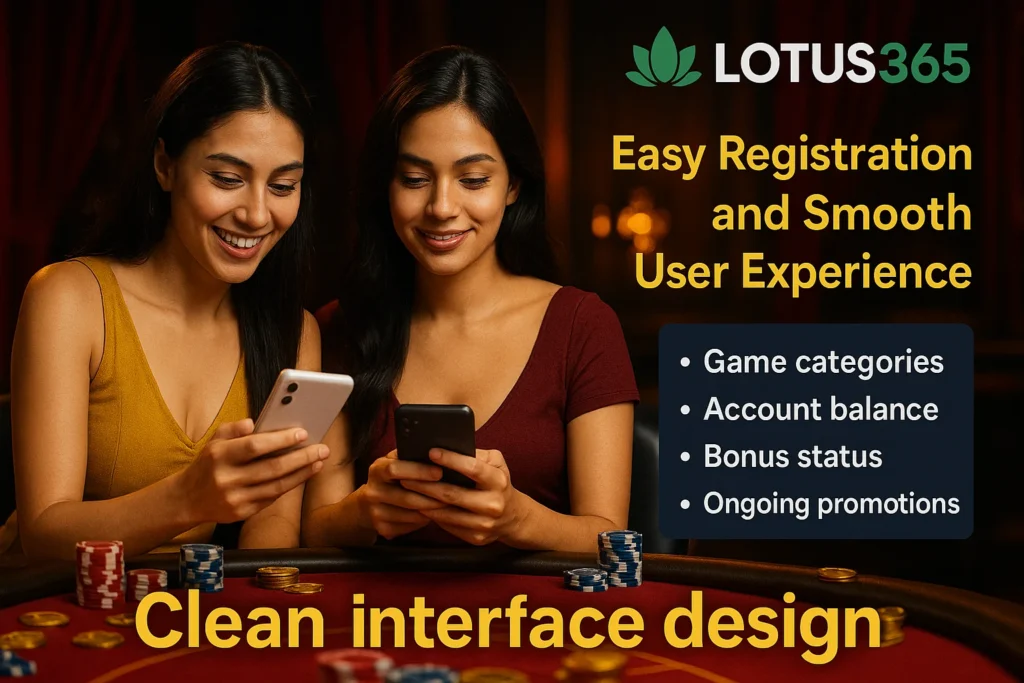 Easy Registration and Smooth User Experience