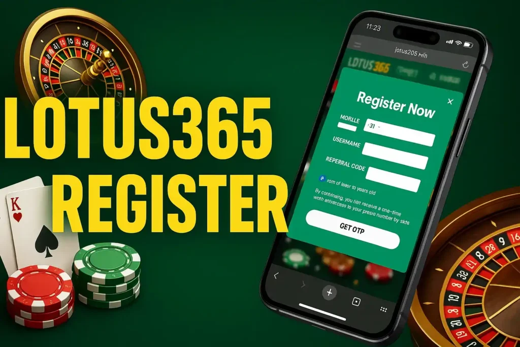 How do you register on Lotus365? (Step-by-Step)