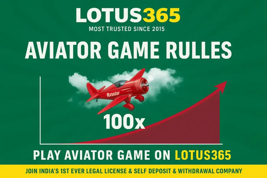 Lotus365 Aviator Game Rules: How to Play, Win, and Enjoy the Crash Game Experience