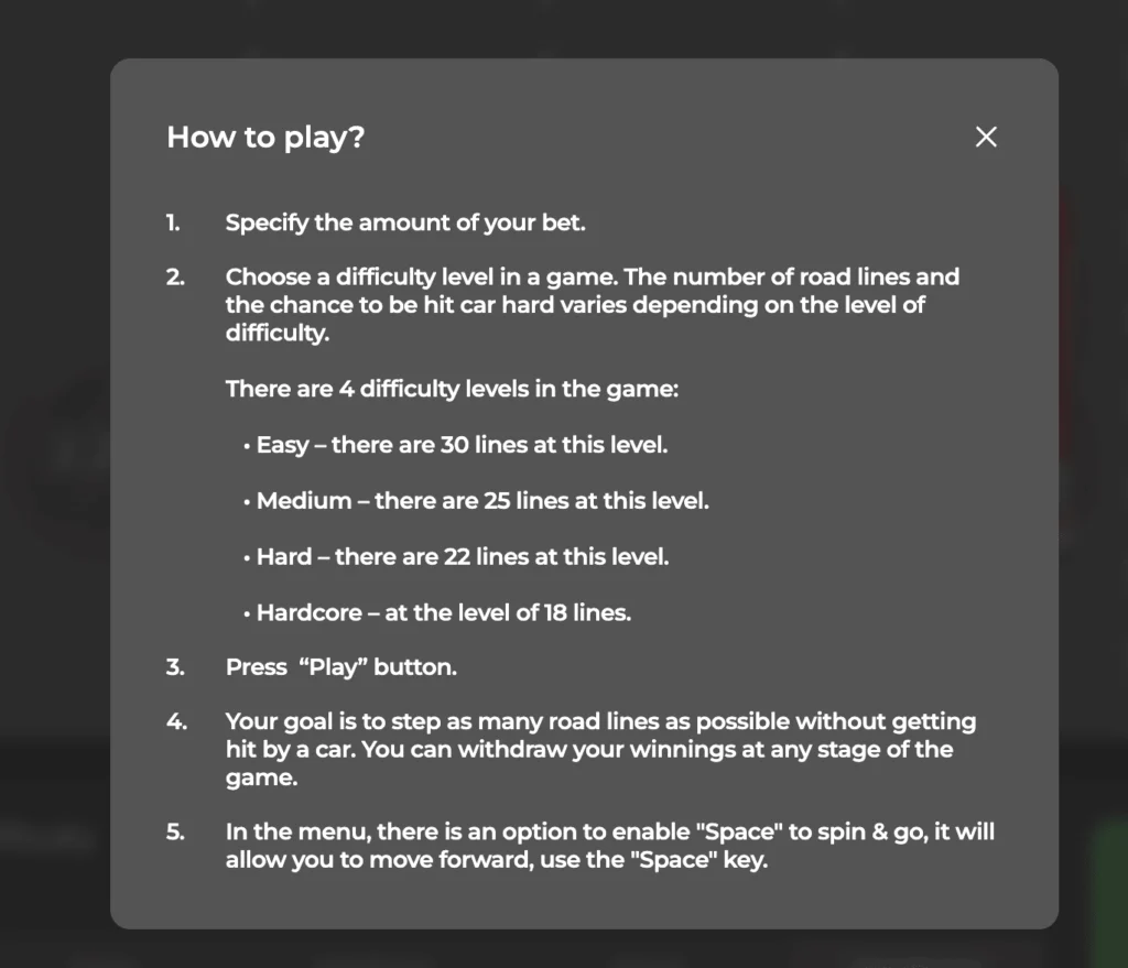 How to play chicken road 2