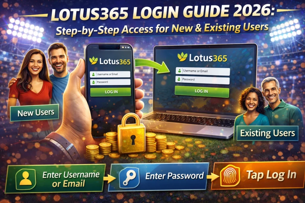 Lotus365 Login safely guide to avoid fake links and login errors