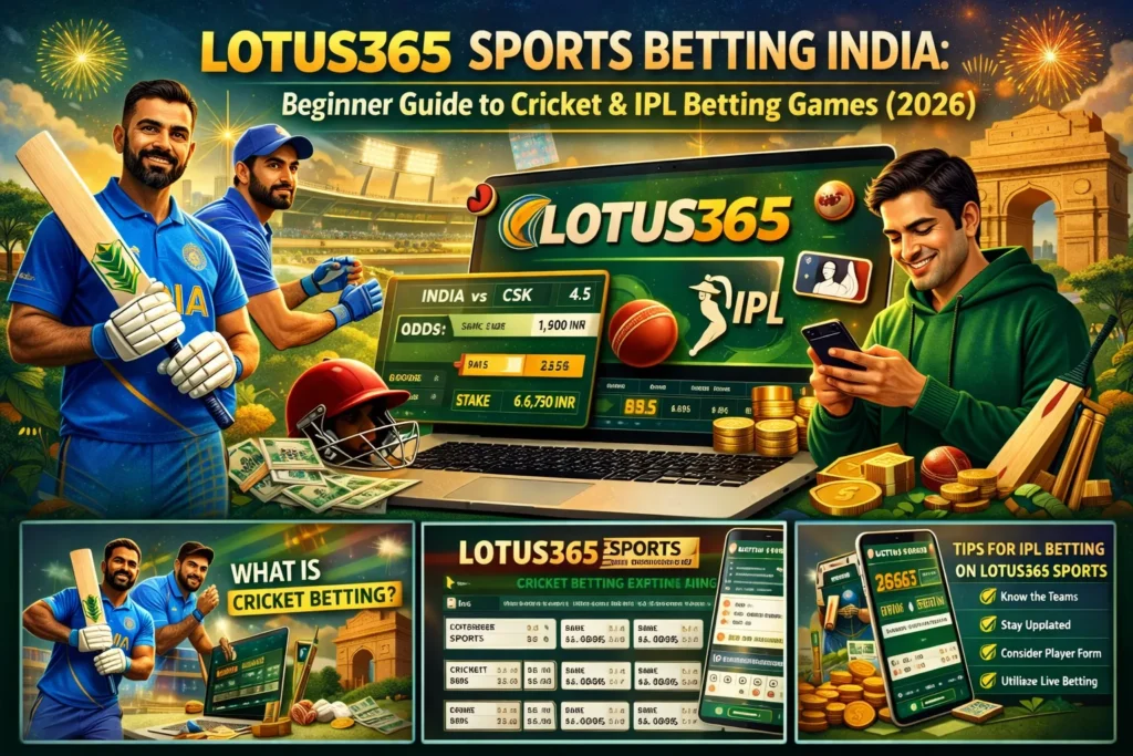 Lotus365 sports betting India