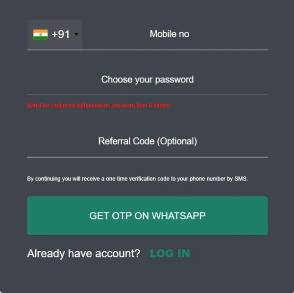 Lotus365 Login
